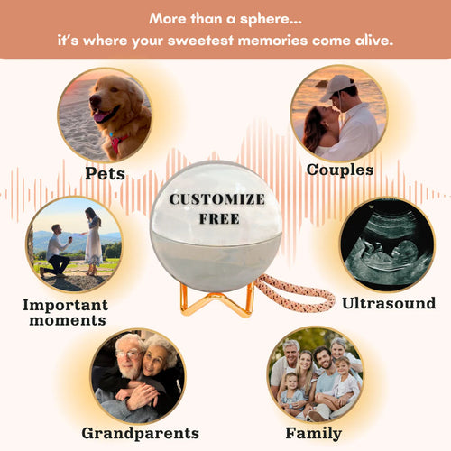Crystal Ball Video Player – DIY Photo & Video Sphere Gift for Memories