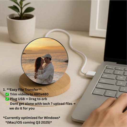 Kind Of Forever™ Custom Video Crystal Ball
