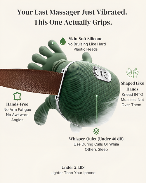 EasePulse™ – Deep Tissue Heated Neck & Shoulder Massager