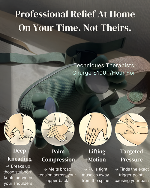 EasePulse™ – Deep Tissue Heated Neck & Shoulder Massager