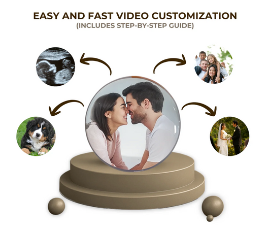 Kind Of Forever™ Custom Video Crystal Ball