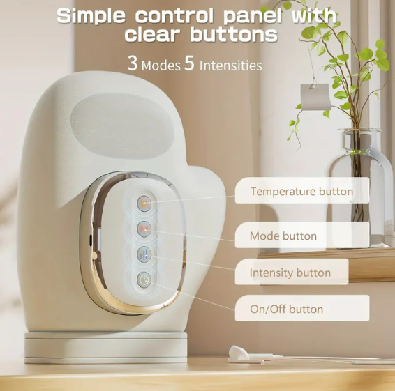 Hand Therapy Massager - Advanced Heat and Air Compression Relief