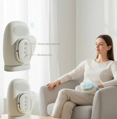 Hand Therapy Massager - Advanced Heat and Air Compression Relief